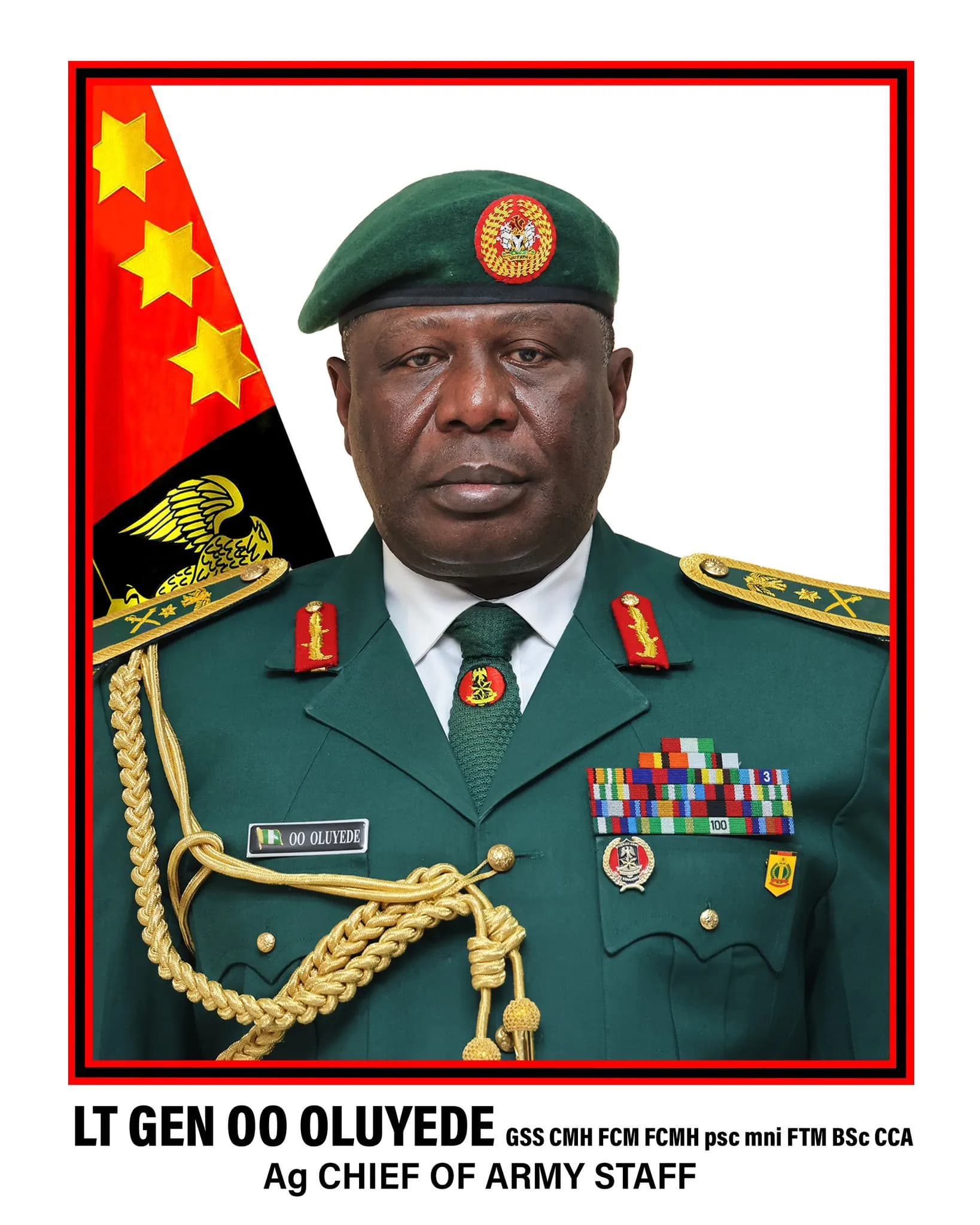 COAS Urges Soldiers to Boost Fight Oil Theft