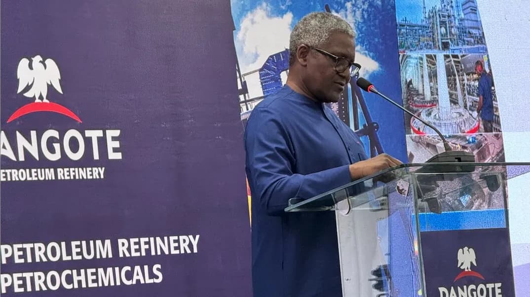 BREAKING: Dangote Refinery Now Sells Petrol at ₦940 to Ships, ₦970 to Trucks