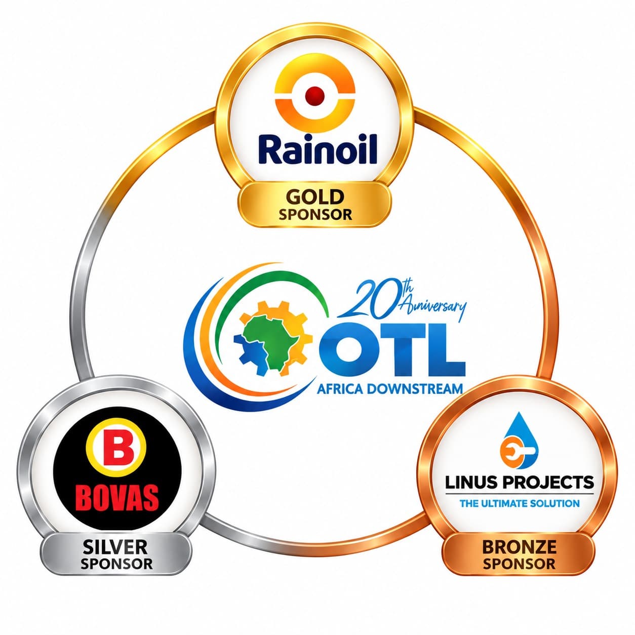 Rainoil, Bovas, Linus Sponsors 20th OTL Africa Downstream Energy Week