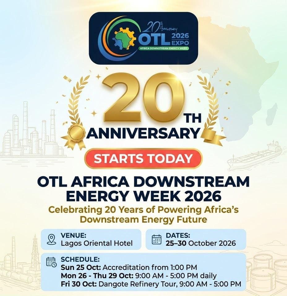 OTL Africa Downstream Energy Week Begins Today in Lagos