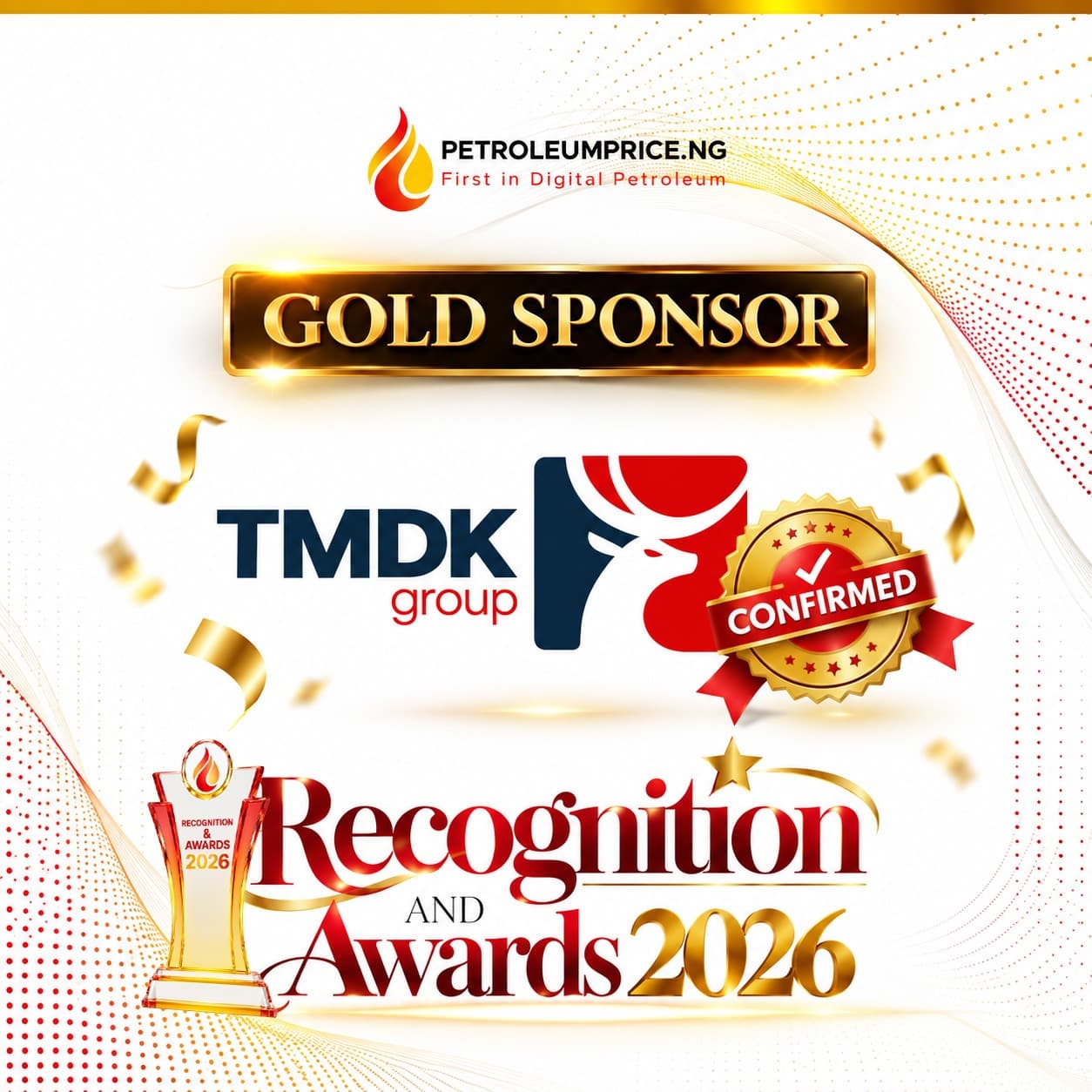 Petroleumprice.ng Awards 2026 Confirms TMDK Group As Gold Sponsor