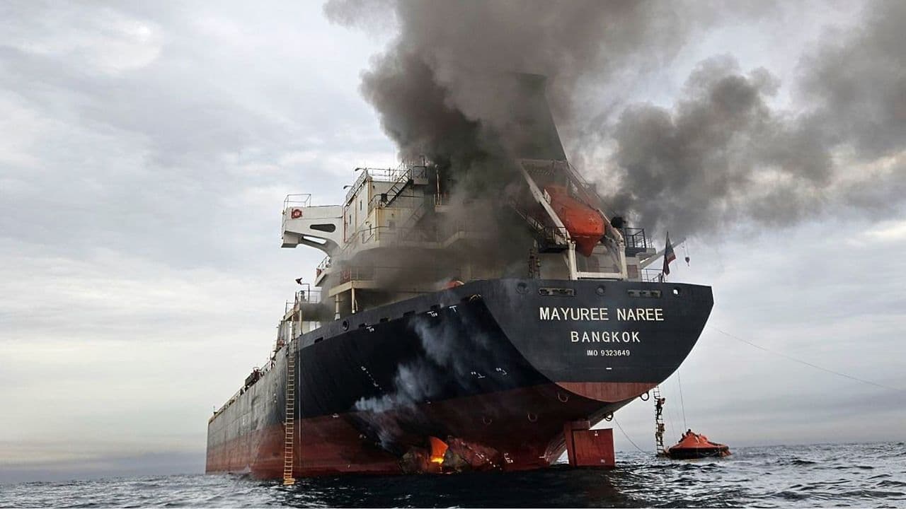 Two Oil Tankers Hit by Projectiles Near Strait of Hormuz