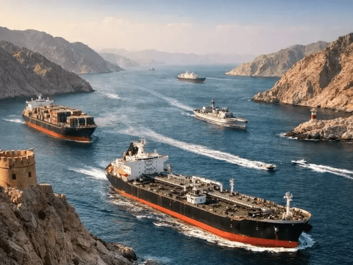 Strait of Hormuz Traffic Slumps as Saudi Reroutes Crude Through Gulf
