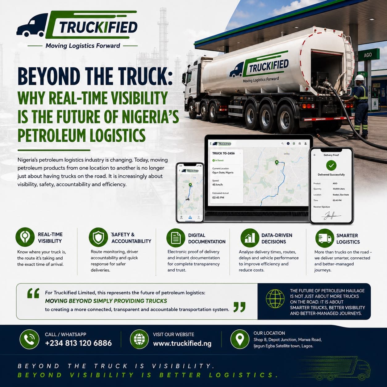 Truckified Bets on Real-Time Tracking to Fix Nigeria's Petroleum Logistics