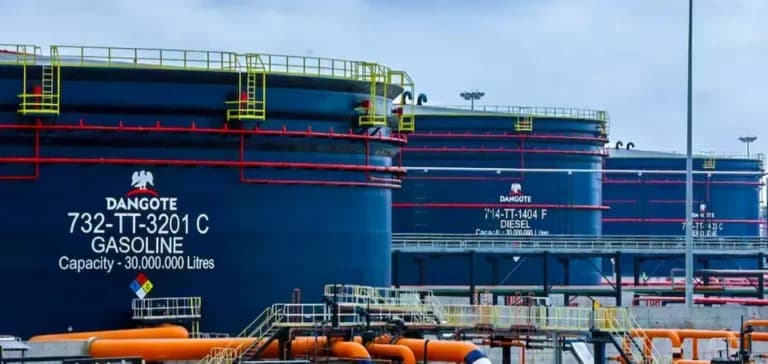 Dangote Refinery Cuts Crude Imports to Five-Month Low as Stocks Rise