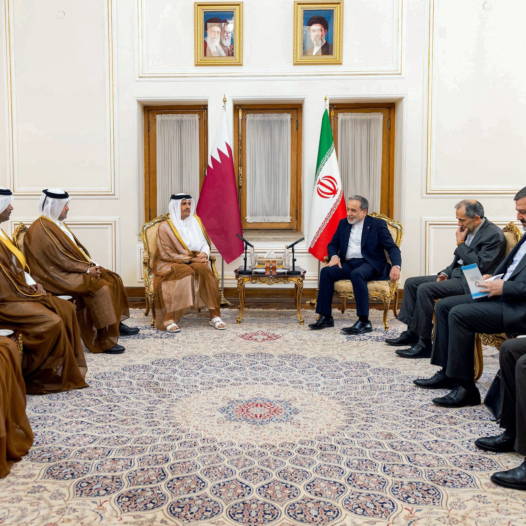 Qatar Moves to Revive Iran-U.S. Talks as Trump Rules Out Negotiations