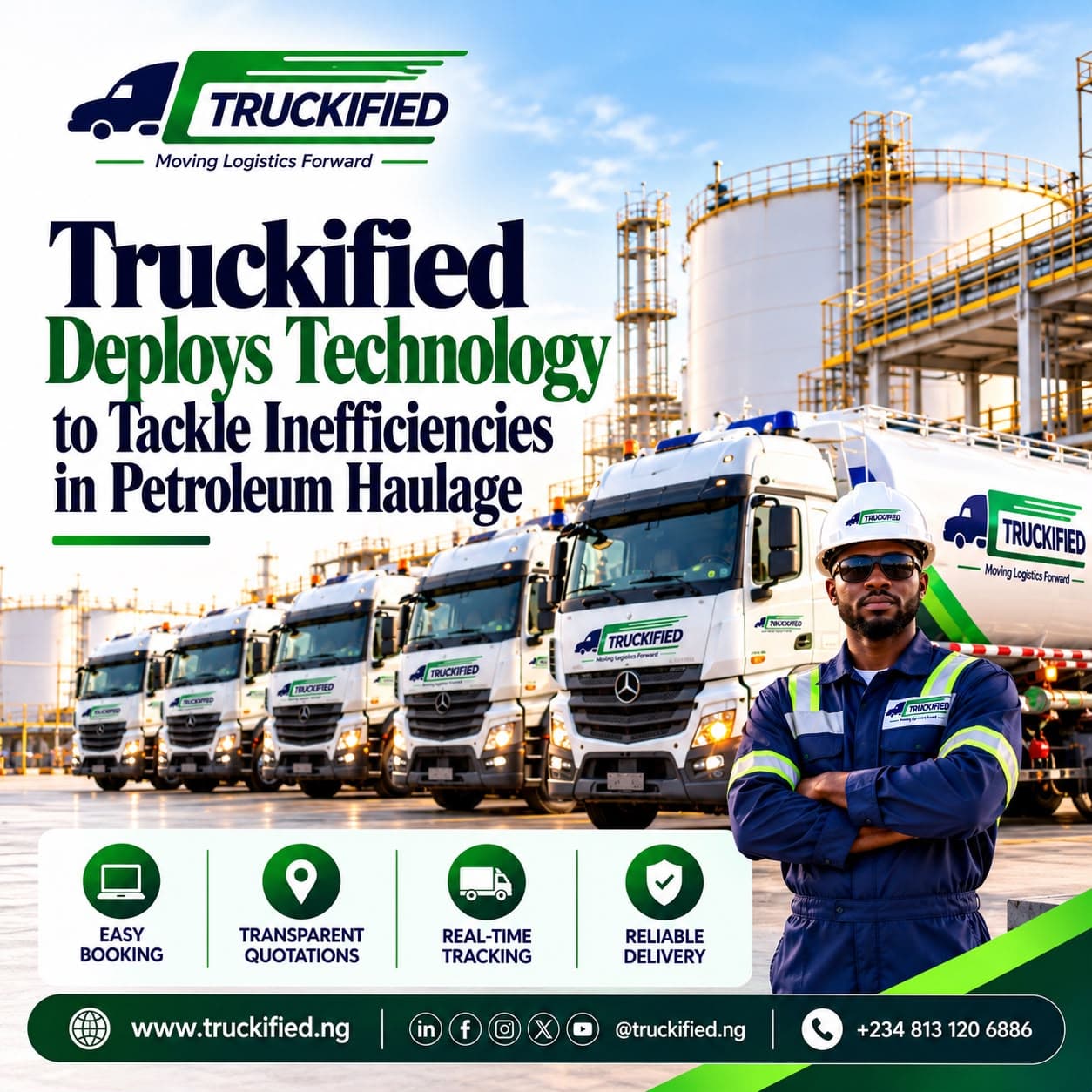 Truckified Deploys Technology to Tackle Inefficiencies in Petroleum Haulage