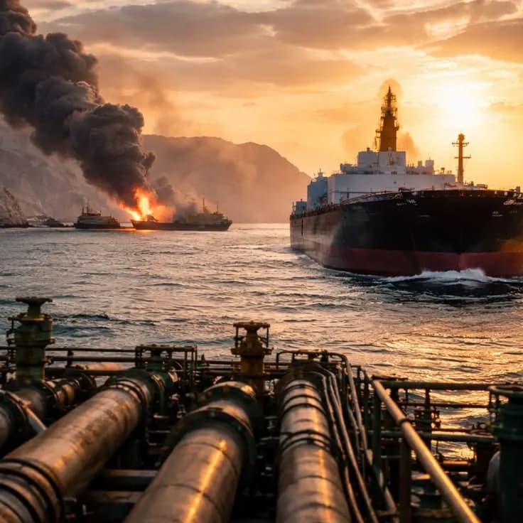 Again, Iran Shuts Straits of Hormuz as U.S blockage holds, Tankers Caught Mid-Transit