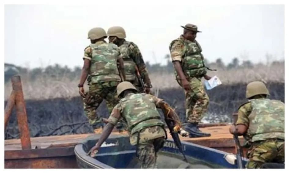 Navy Recovers 457,000 Litres of Stolen Oil, Shuts 22 Illegal Refining Sites in Q1 2026